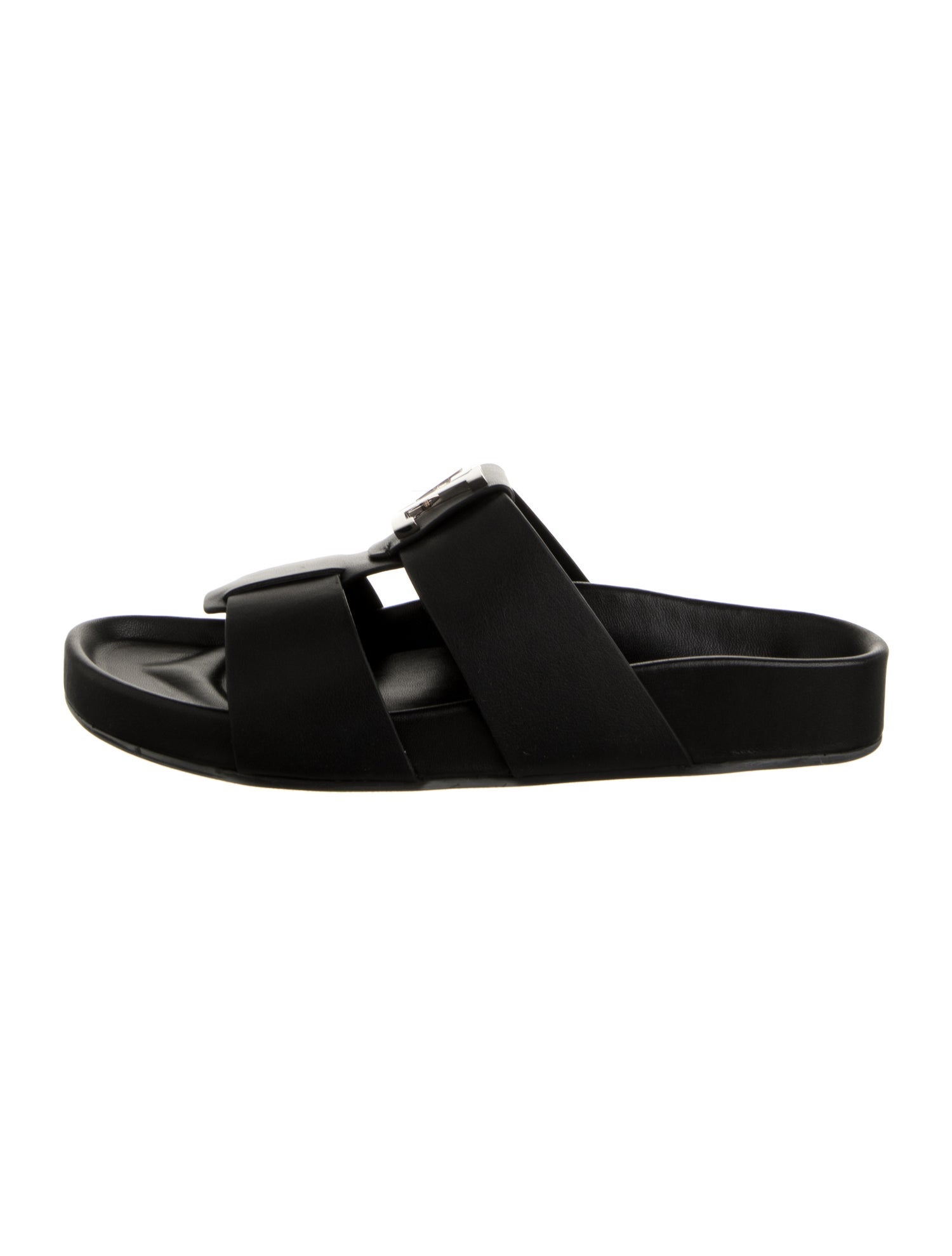 Christian Louboutin Leather Slides