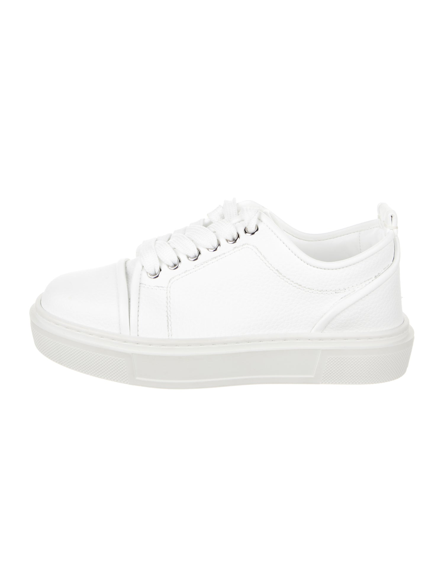 Christian Louboutin Girls' I Love Adolon Low Top Sneakers