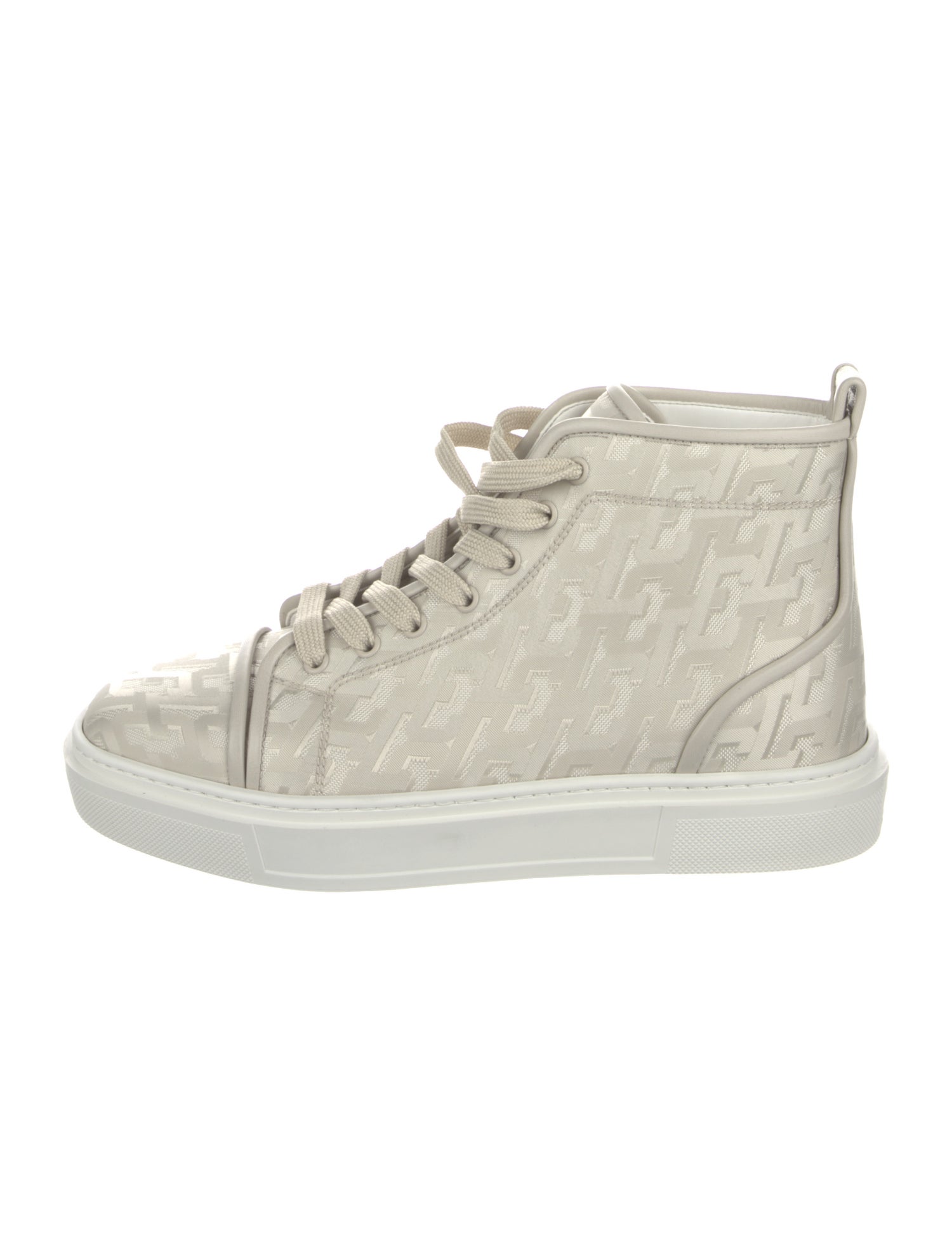 Christian Louboutin Nylon Patterned Sneakers