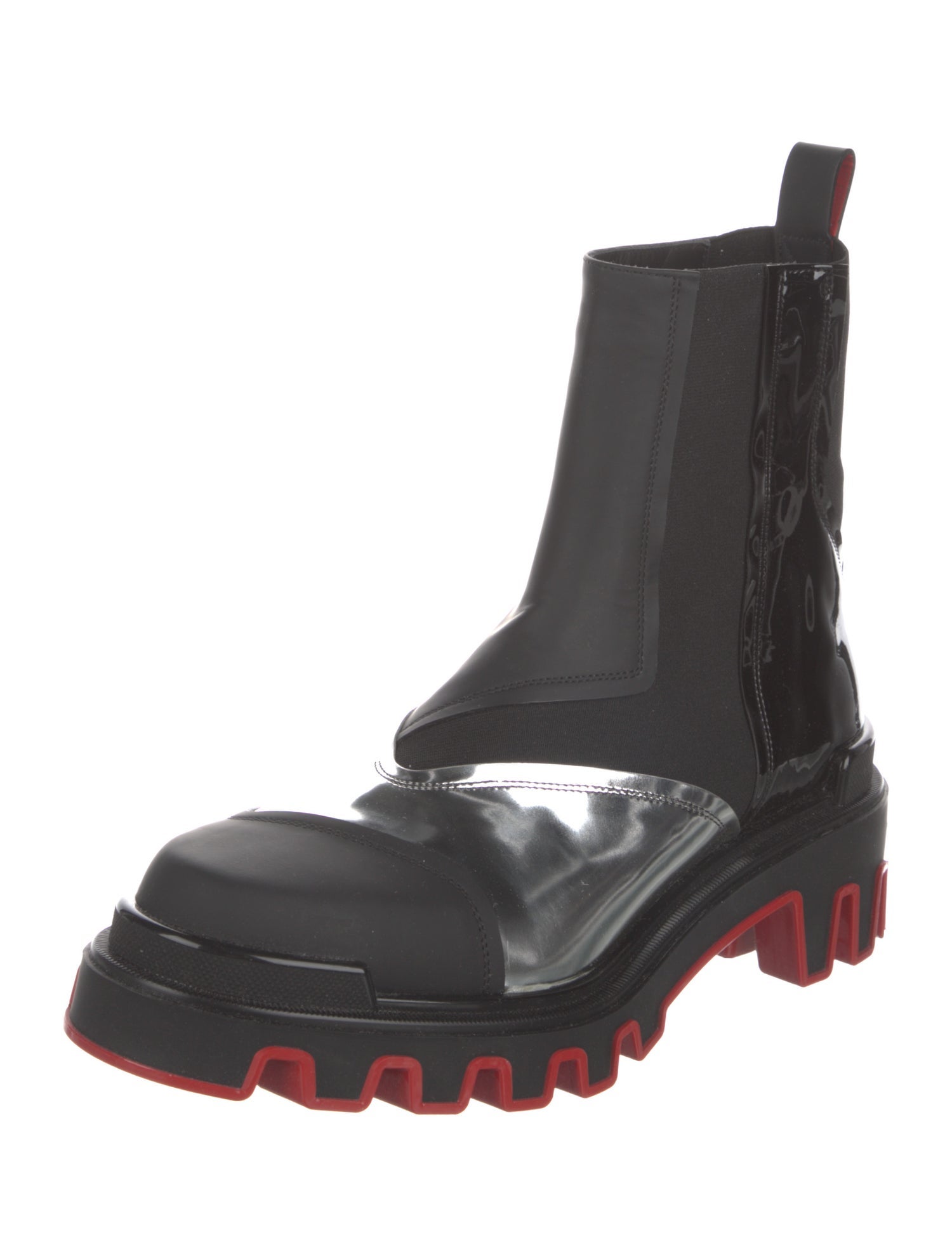 Christian Louboutin x MARVEL Leather Chelsea Boots