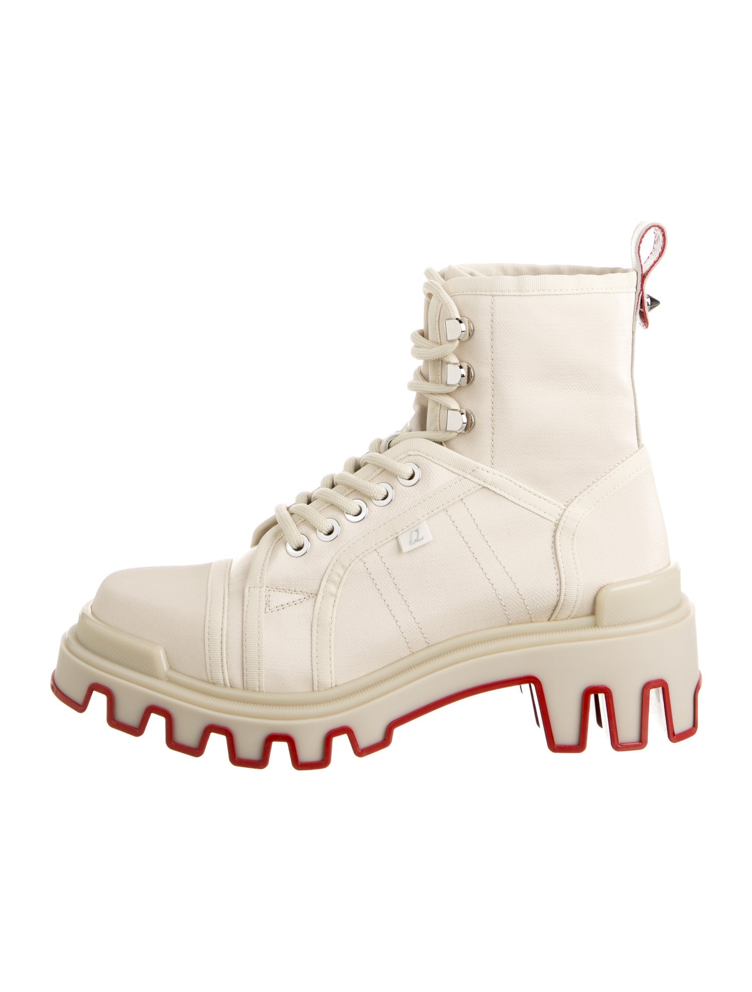 Christian Louboutin Canvas Hiking Boots