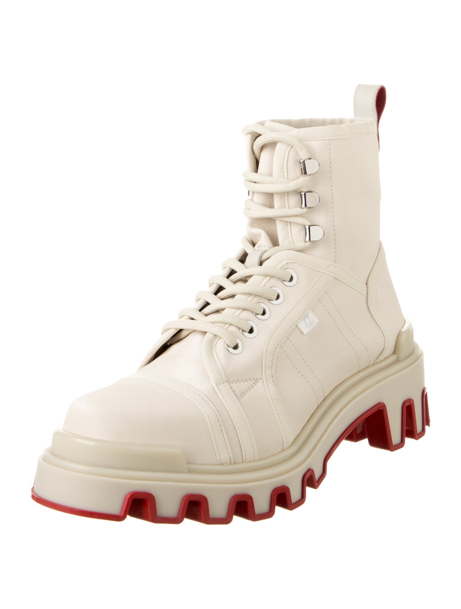 Christian Louboutin Canvas Hiking Boots