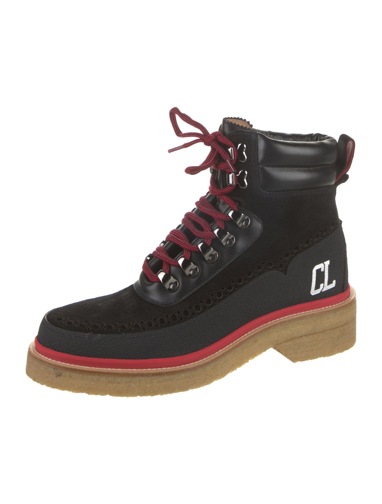 Christian Louboutin Suede Hiking Boots