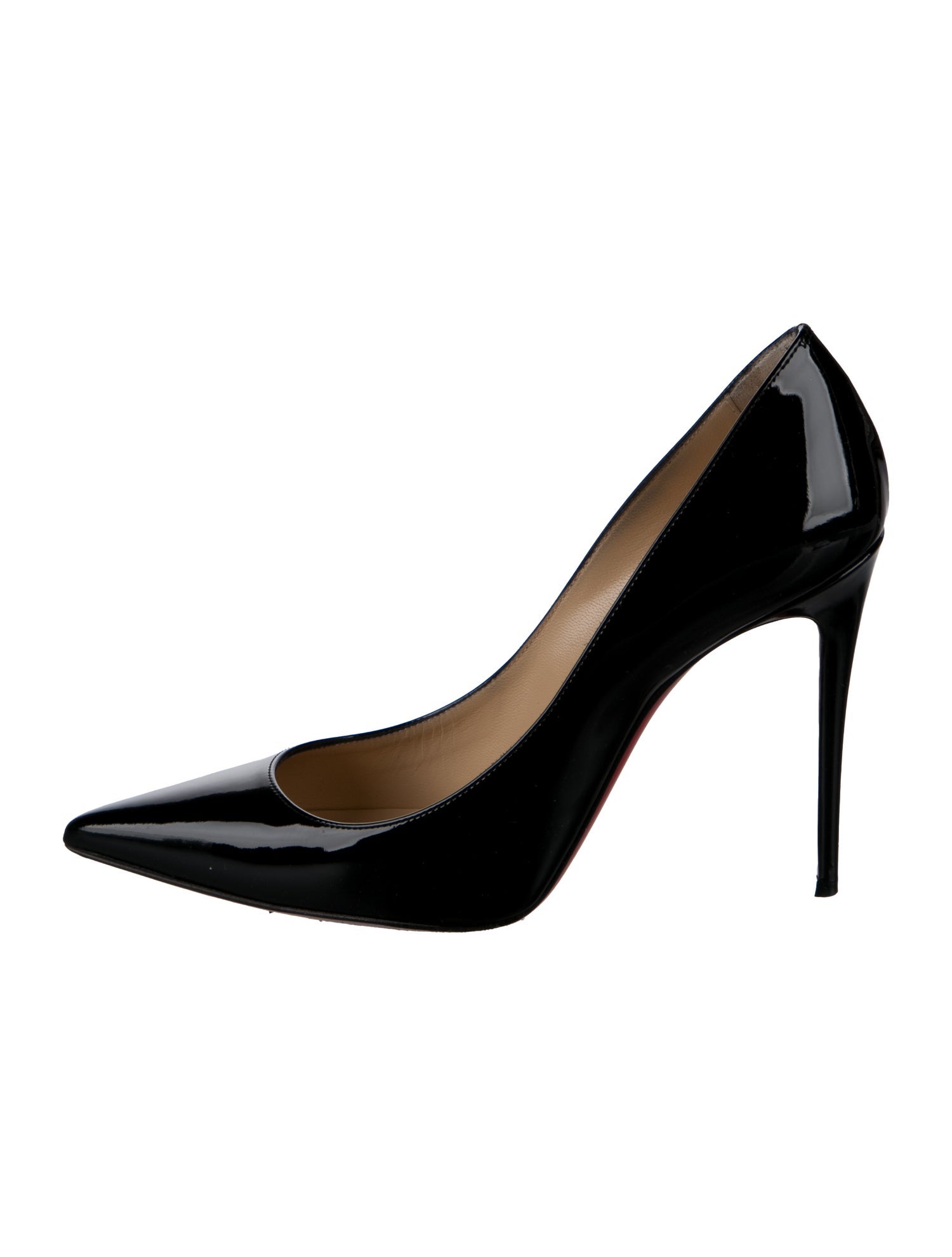Christian Louboutin Kate 100 Patent Leather Pumps