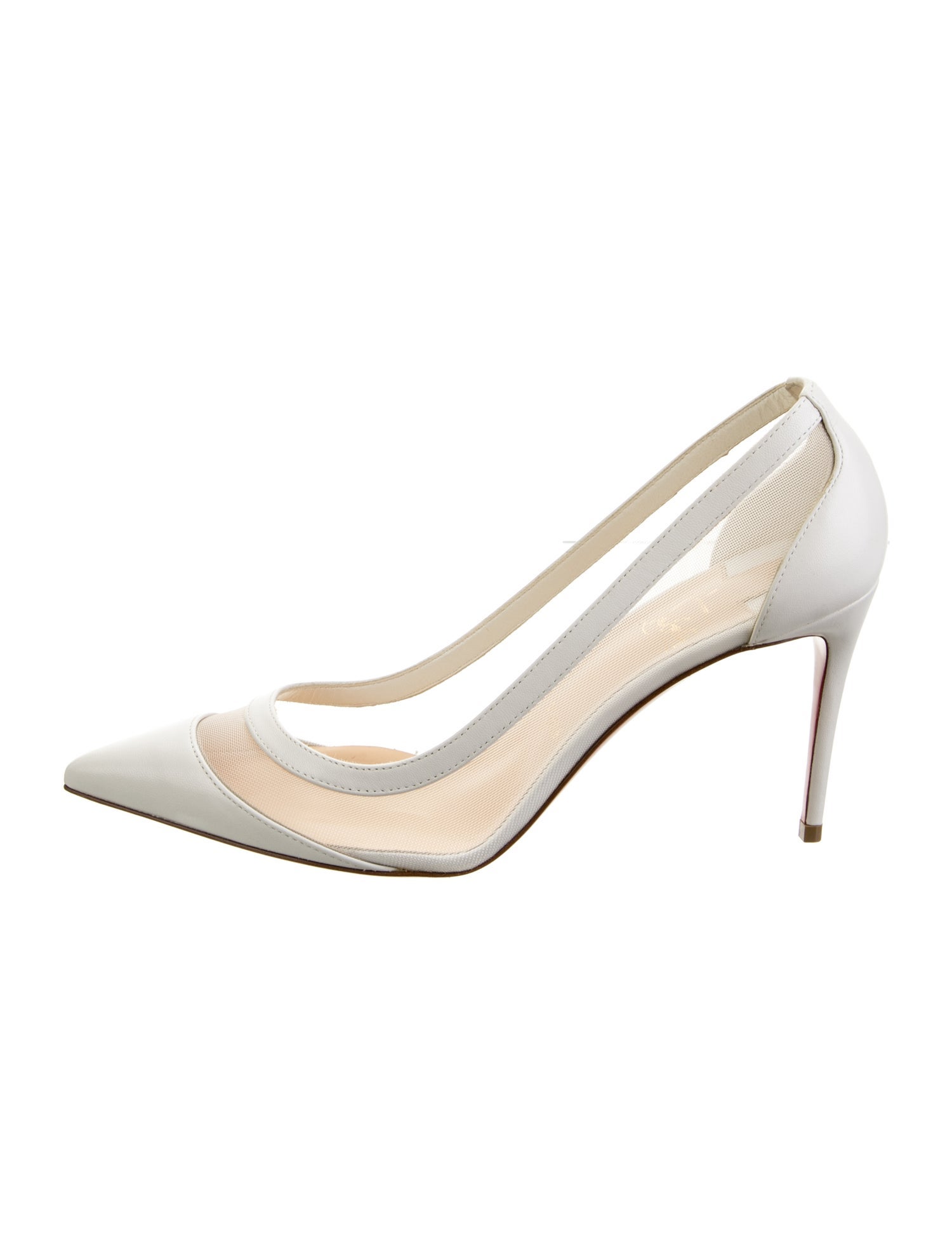 Christian Louboutin Galativi 85 Leather Pumps