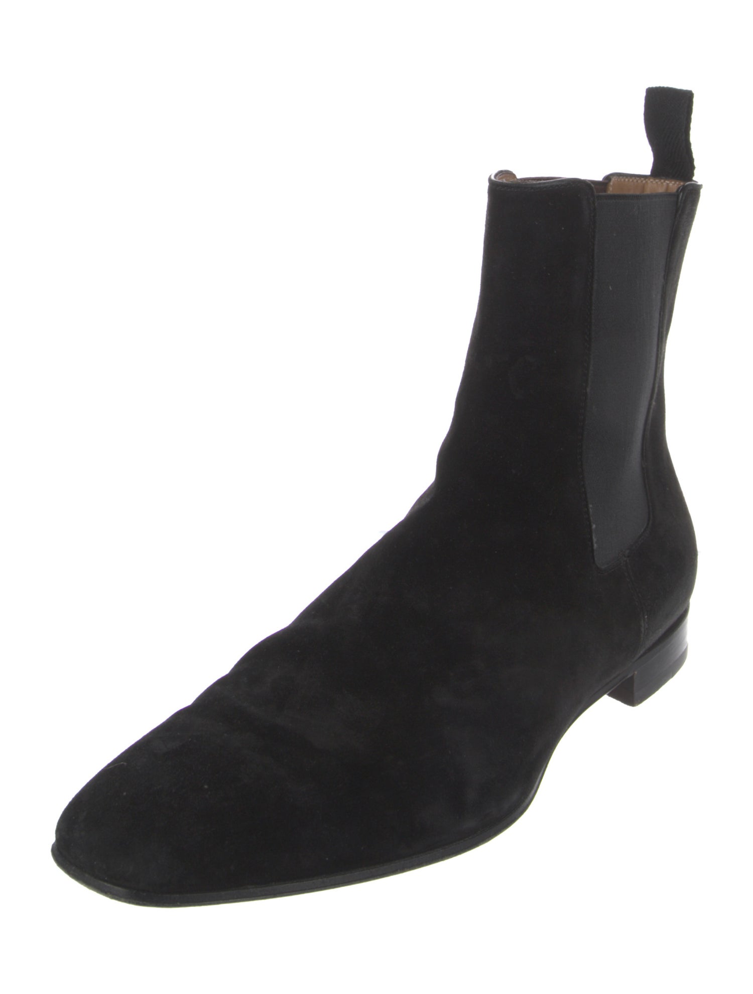 Christian Louboutin Suede Chelsea Boots