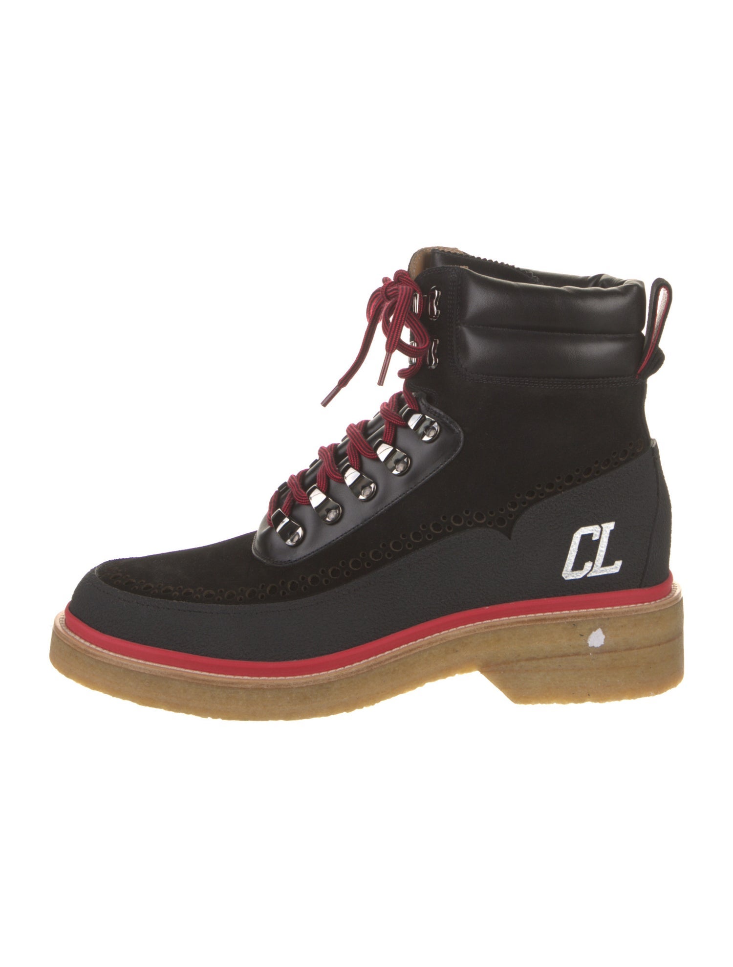 Christian Louboutin Suede Hiking Boots