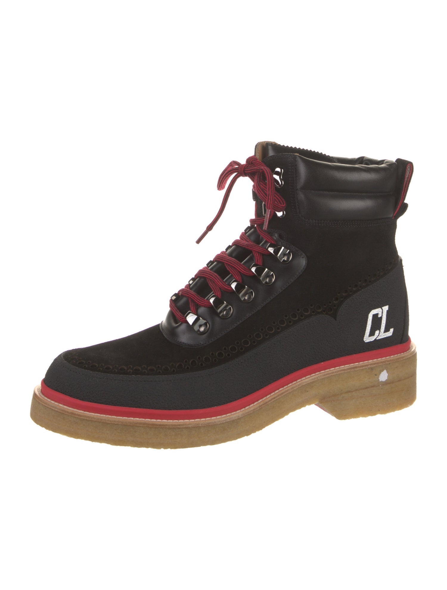 Christian Louboutin Suede Hiking Boots