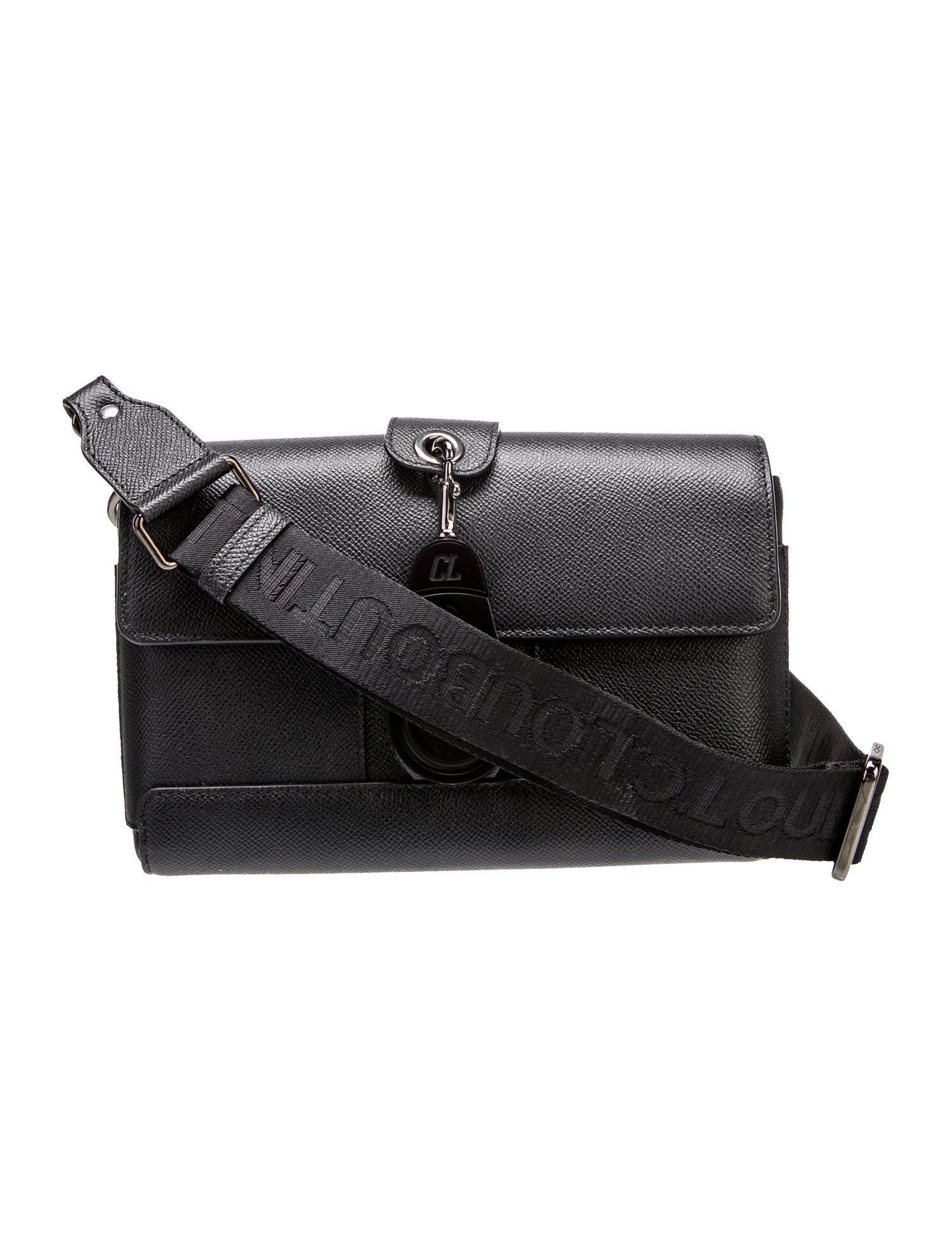 Christian Louboutin Leather Messenger Bag