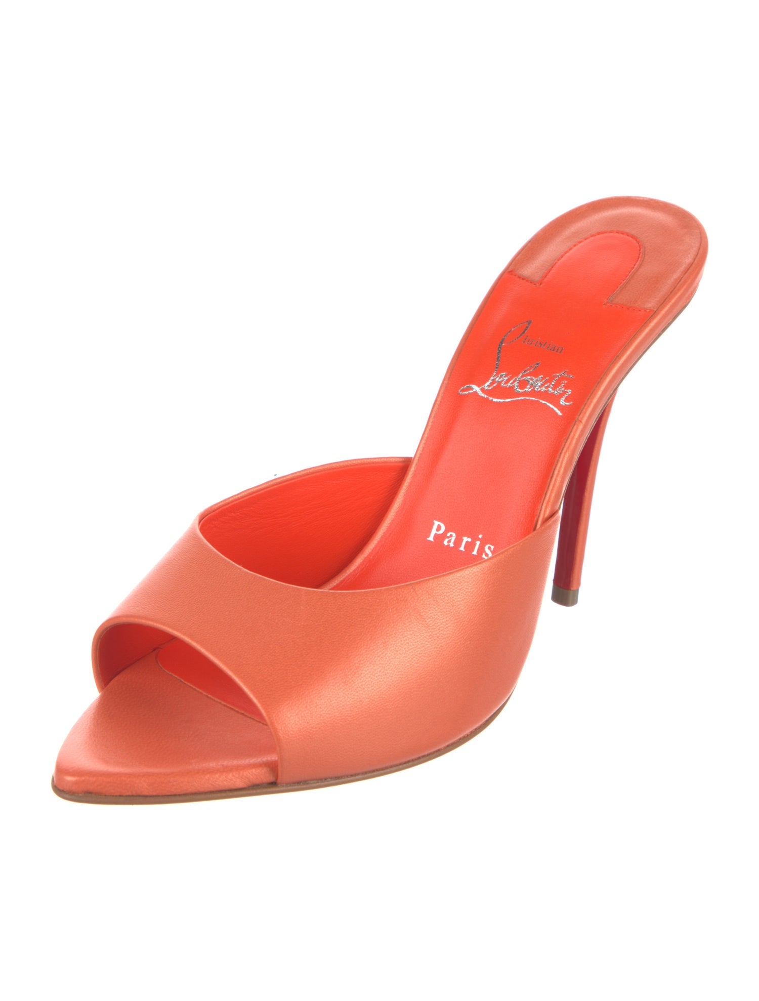 Christian Louboutin Leather Mules