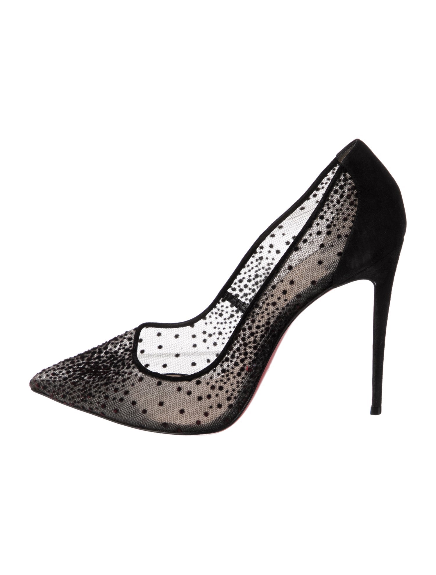 Christian Louboutin Mesh Patterned Pumps