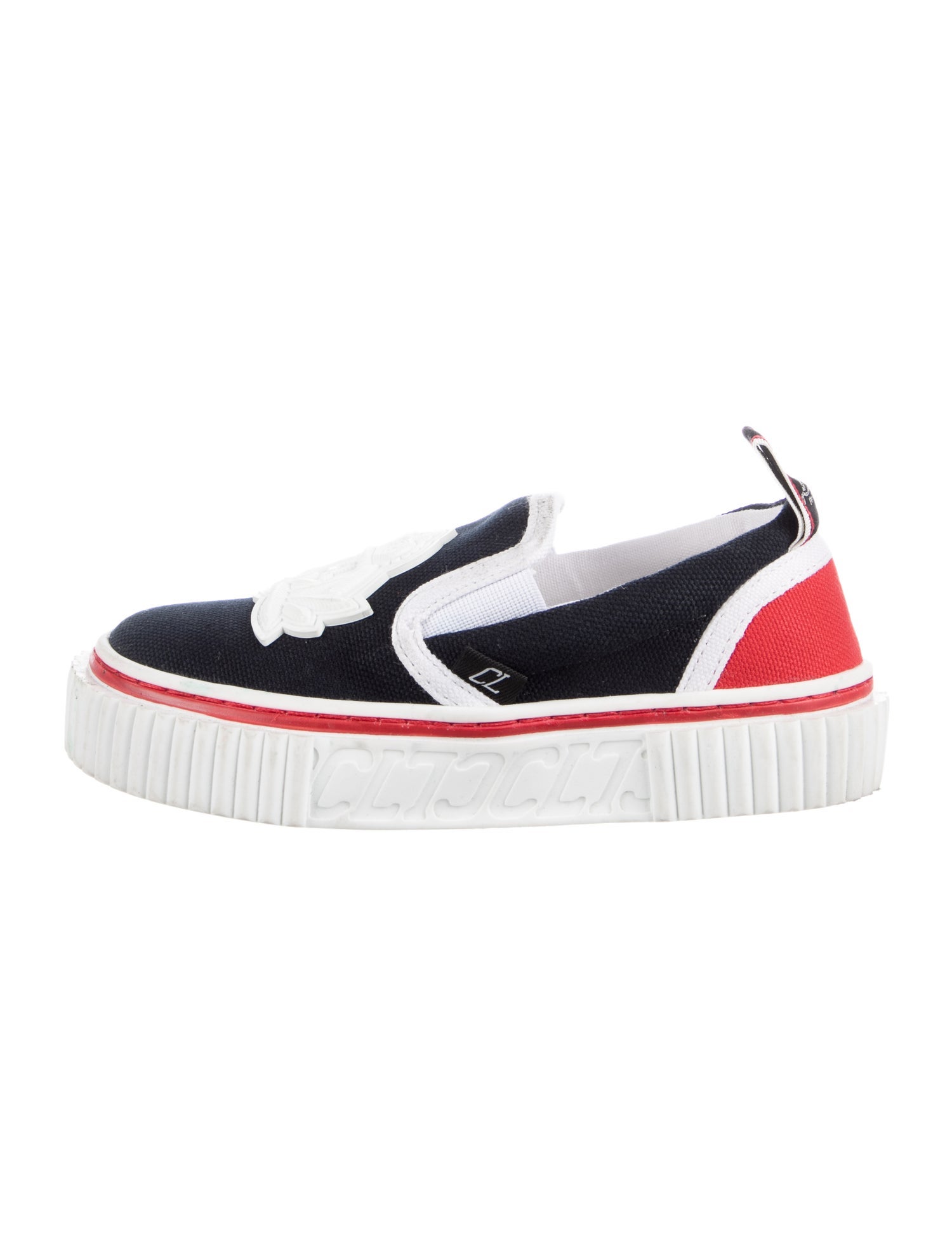 Christian Louboutin Toddler Boys Pedrito Boat Crest Sneaker