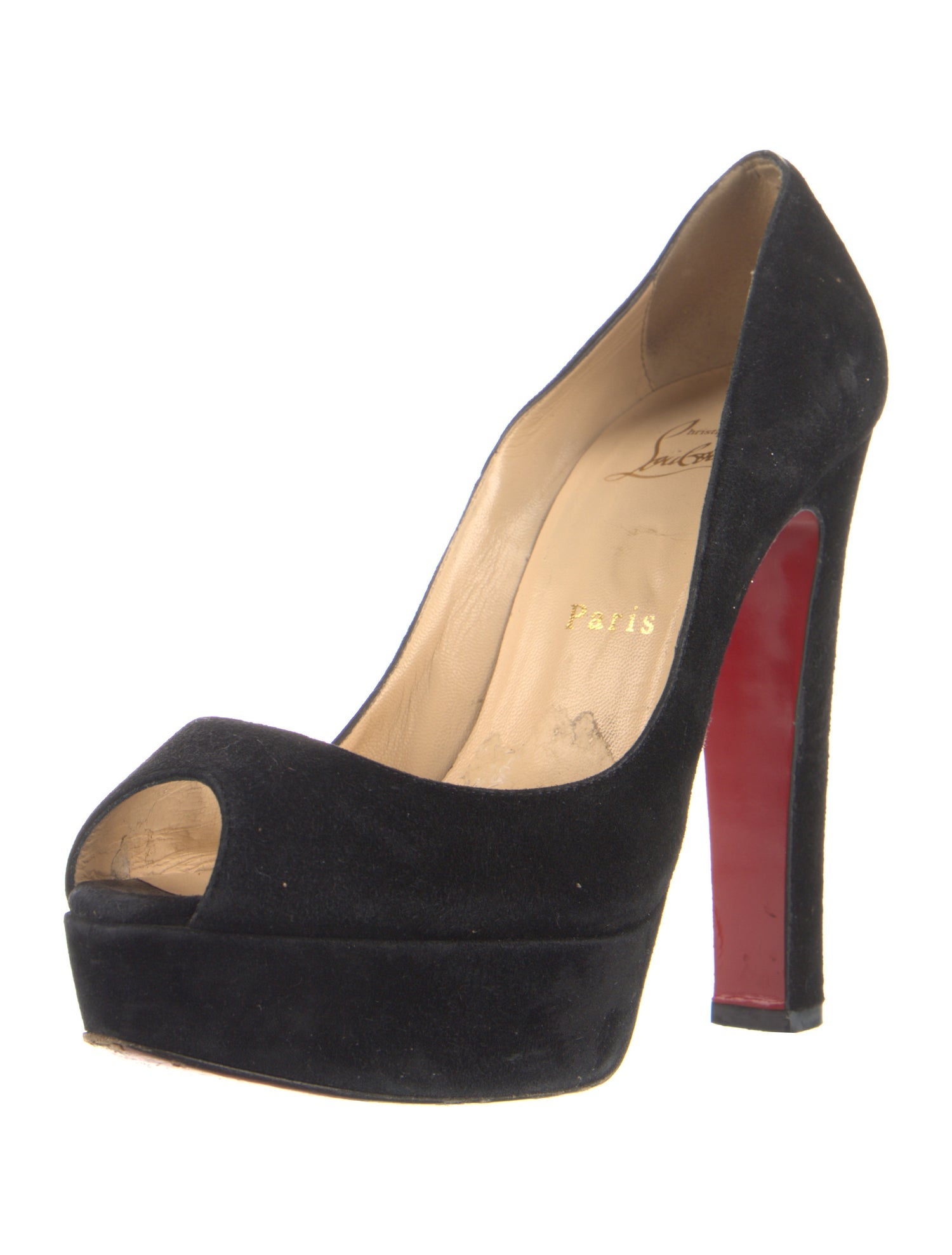 Christian Louboutin Suede Pumps