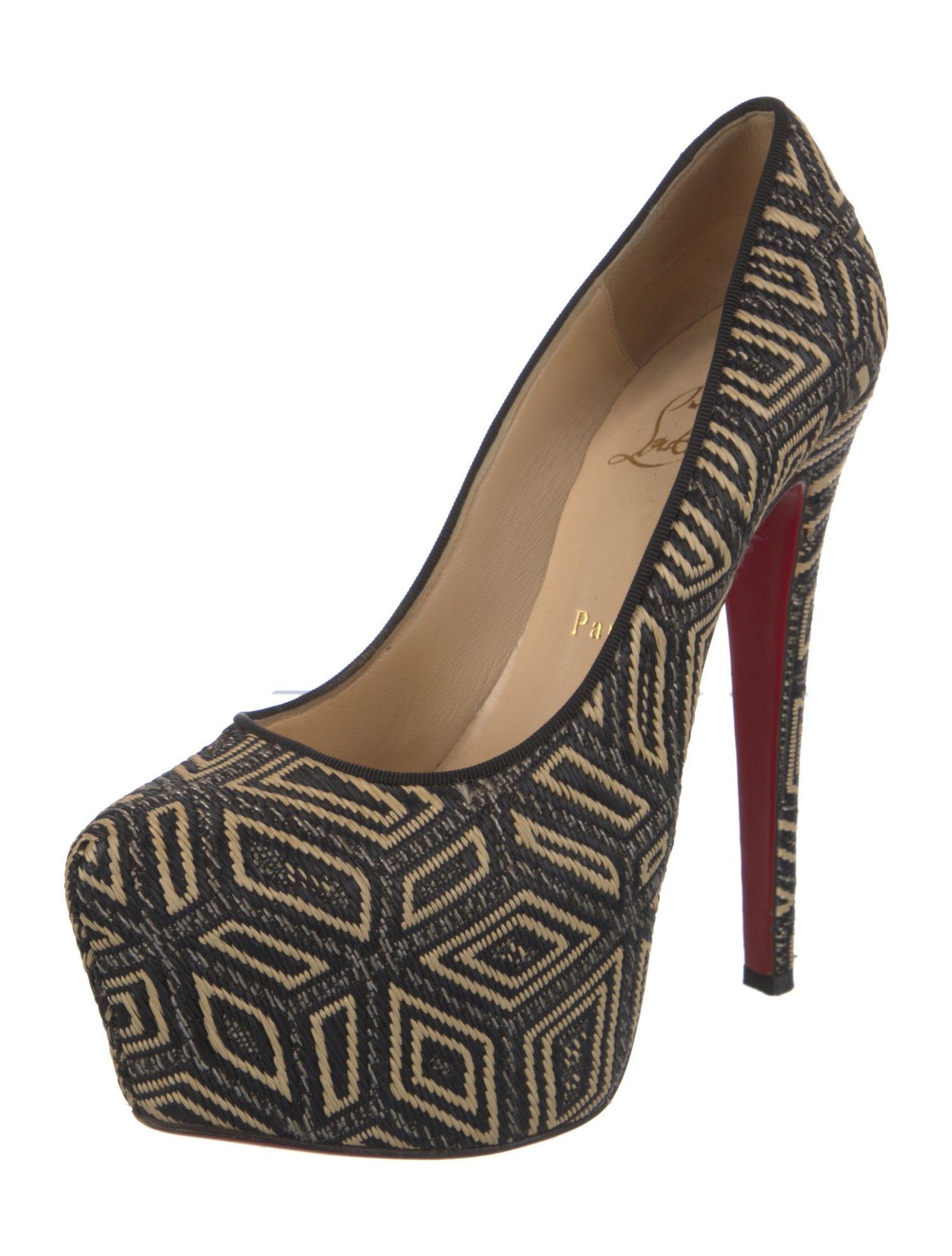 Christian Louboutin Printed Pumps