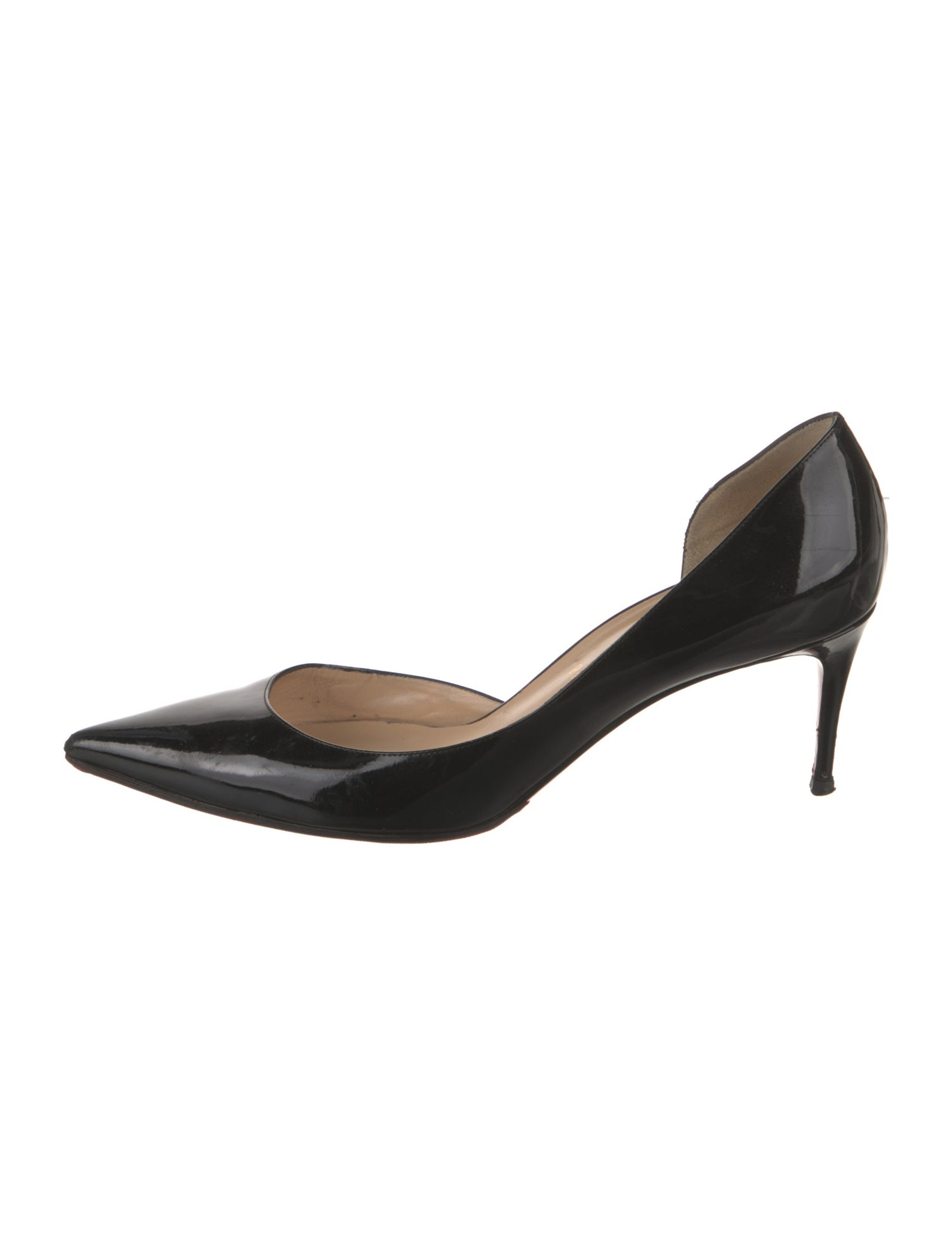 Patent Leather D'Orsay Pumps