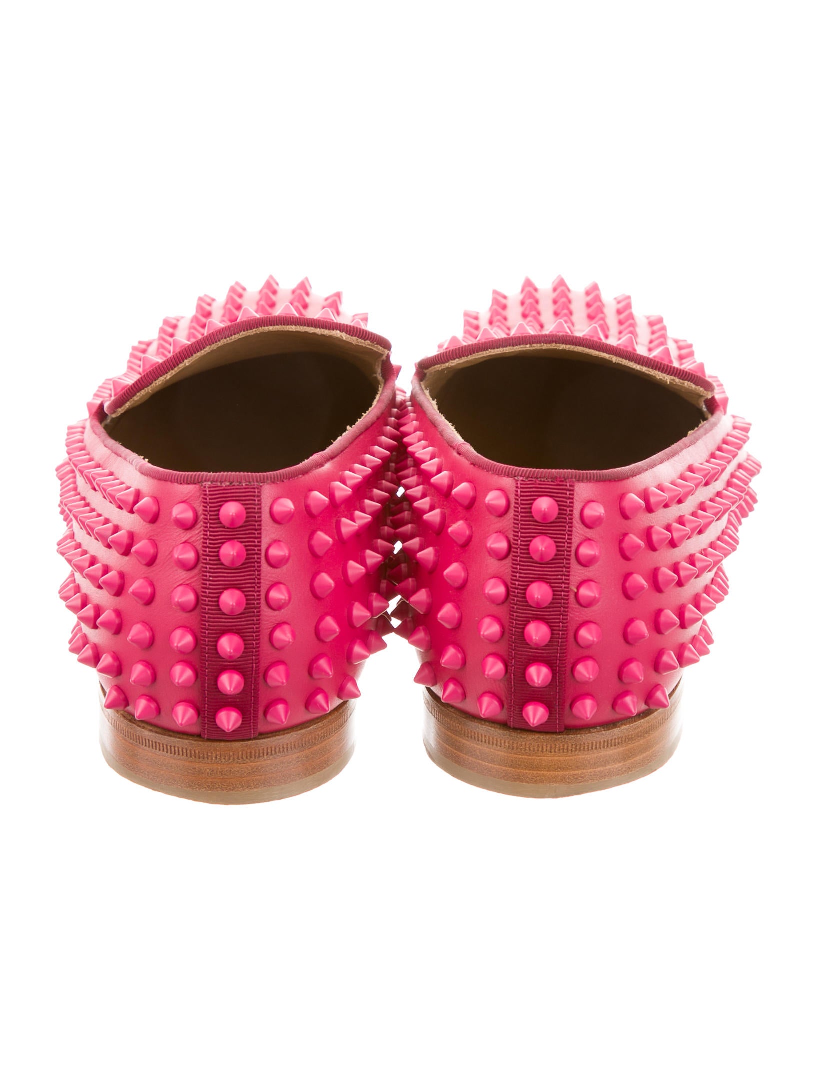 Christian Louboutin Spike Rollerboy Smoking Slippers - Shoes - CHT56042 ...