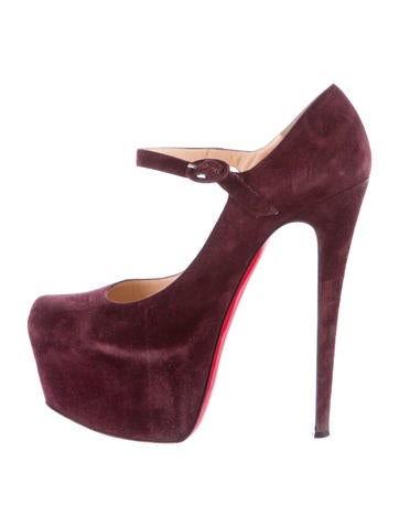 Christian Louboutin Suede Lady Daf Pumps