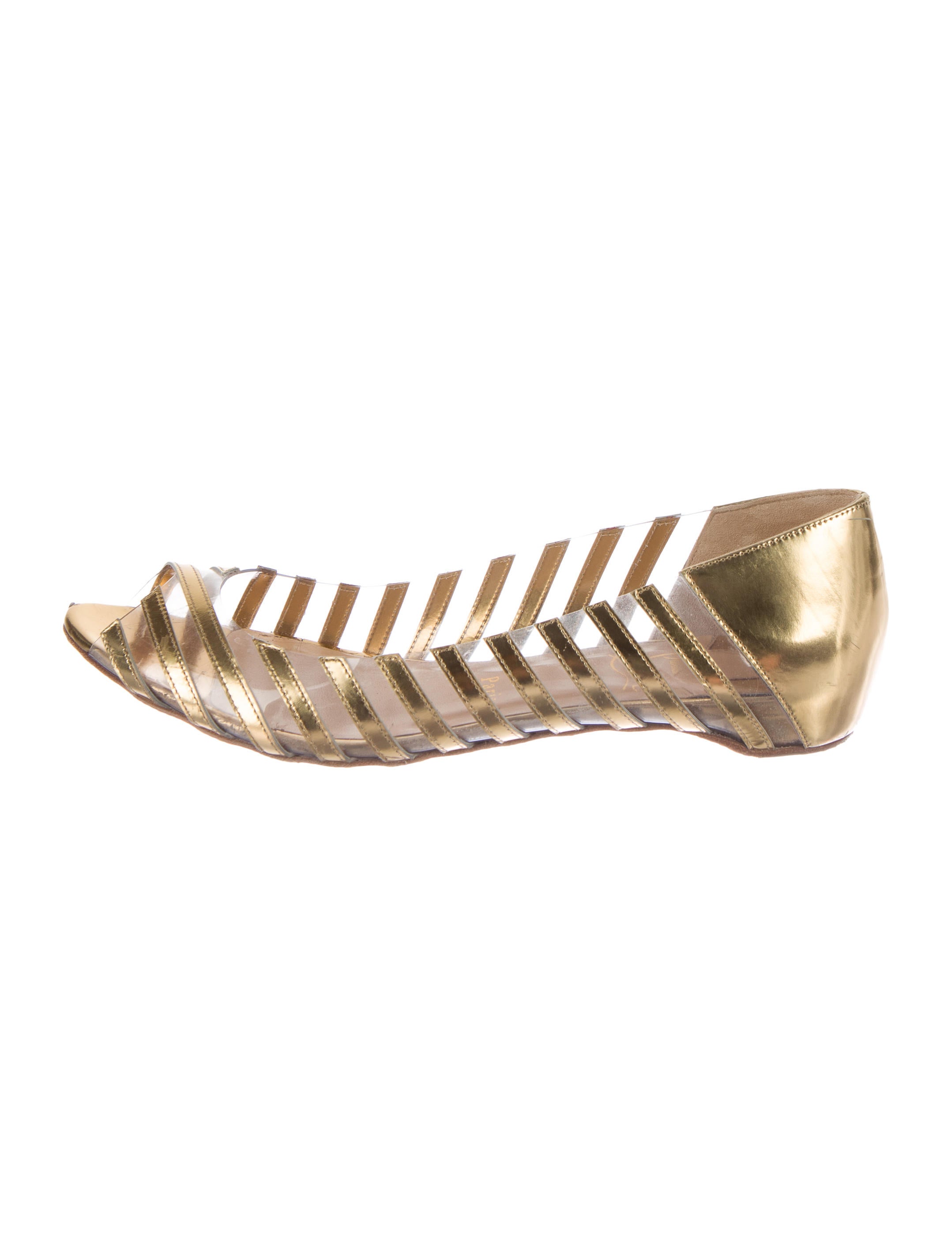 striped flats shoes christian louboutin striped metallic flats shoes striped flats shoes christian louboutin striped metallic flats shoes