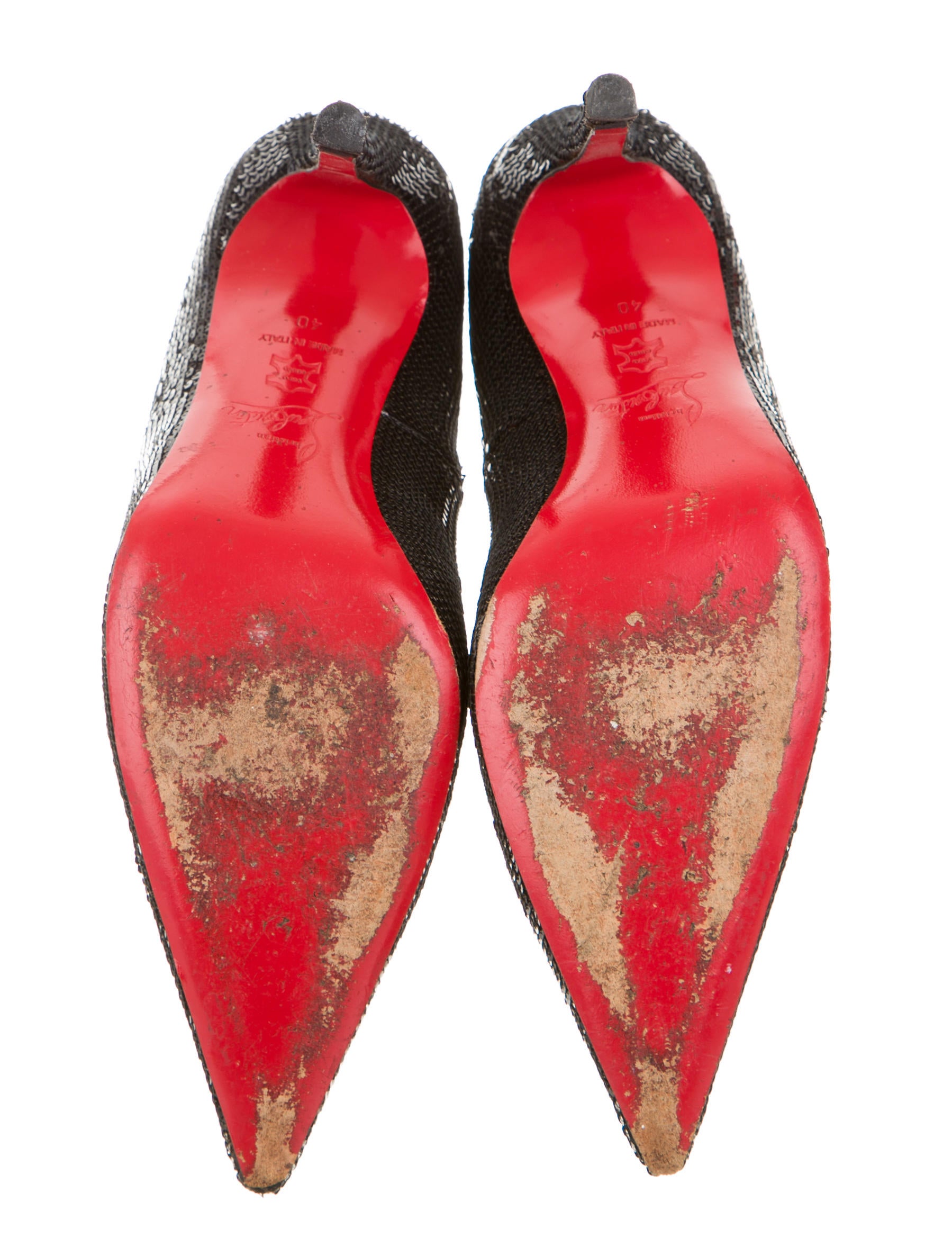 christian louboutin sequined pointed toe pumps shoes christian louboutin sequined pointed toe pumps shoes