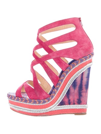 Christian Louboutin Tosca 140 Wedge Sandals