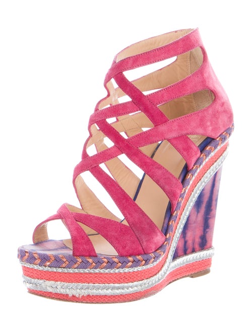 Christian Louboutin Tosca 140 Wedge Sandals