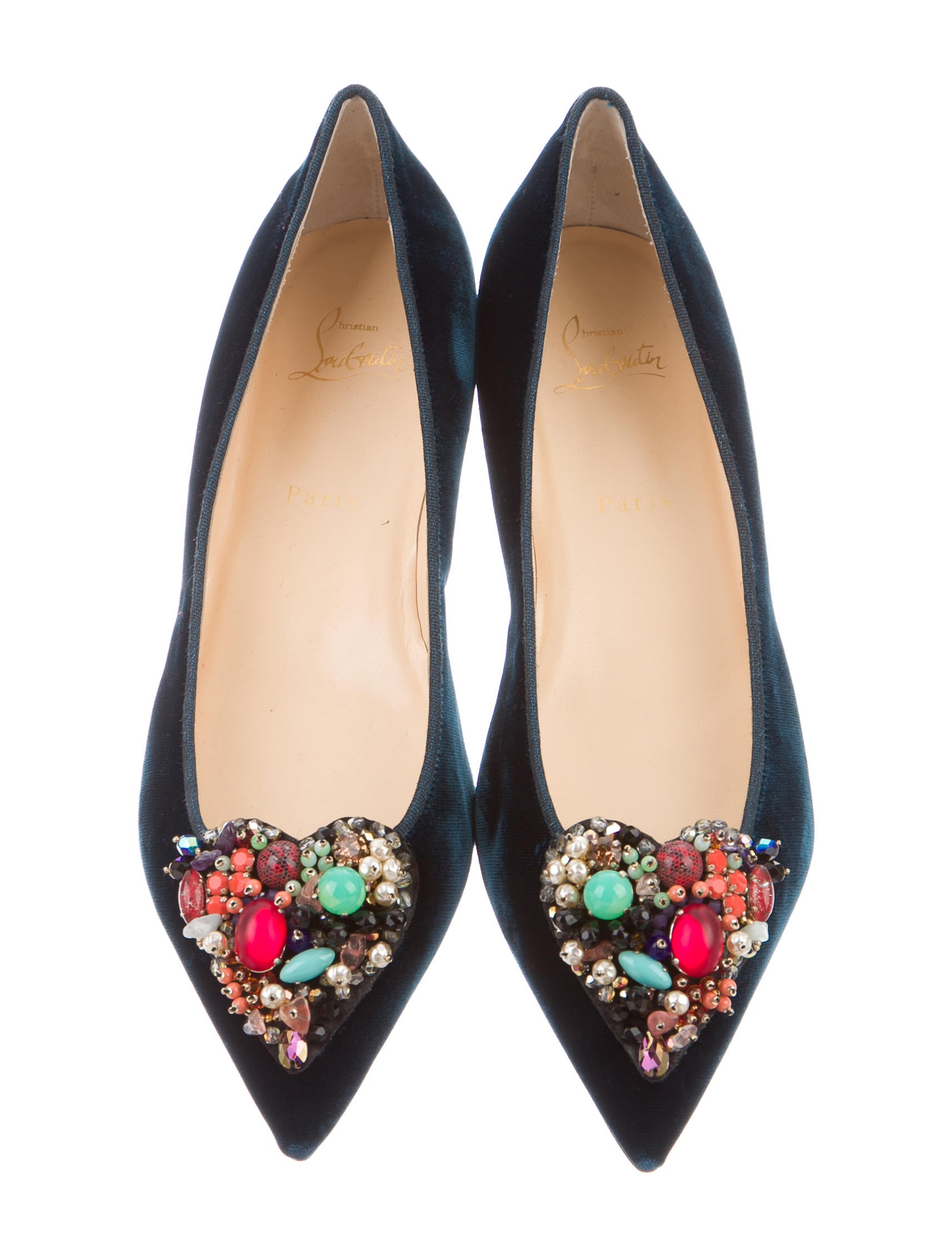Diva Cora Velvet Flats w/ Tags