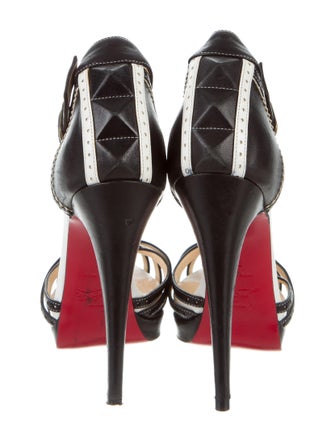 Christian Louboutin T-Strap Platform Pumps
