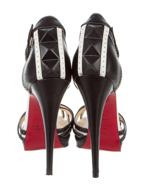 Christian Louboutin T-Strap Platform Pumps
