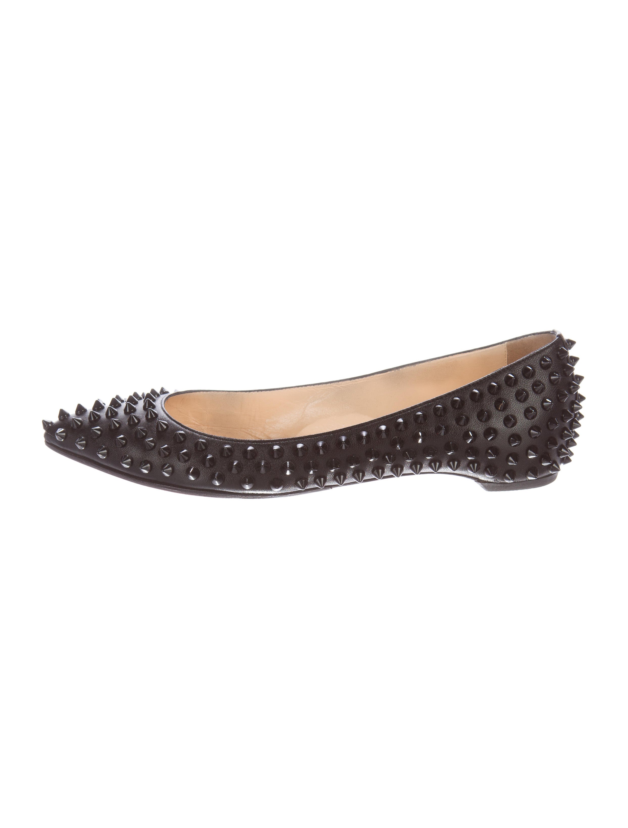 spiked flats shoes christian louboutin leather spiked flats shoes spiked flats shoes christian louboutin leather spiked flats shoes