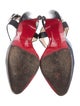 Christian Louboutin Leather T-Strap Pumps