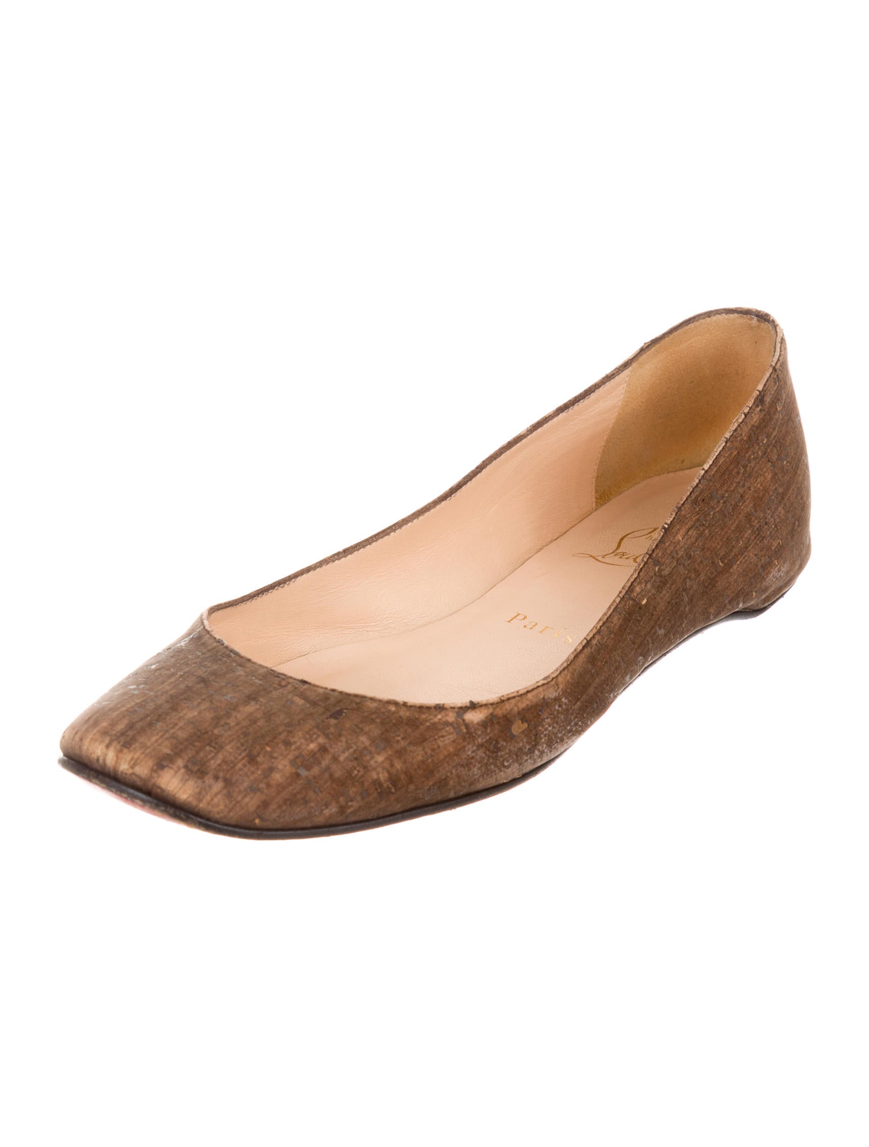 cork shoes flats