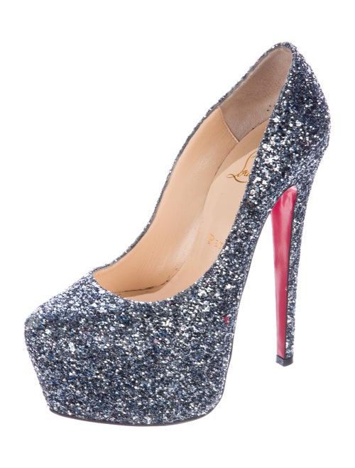 Christian Louboutin Glitter Daffodile 160 Pumps