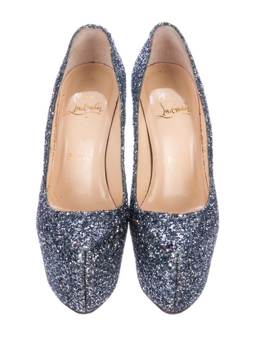 Christian Louboutin Glitter Daffodile 160 Pumps