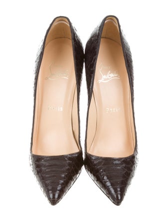 Christian Louboutin Pigalle Python Pumps