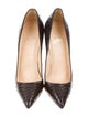 Christian Louboutin Pigalle Python Pumps