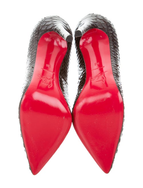 Christian Louboutin Pigalle Python Pumps