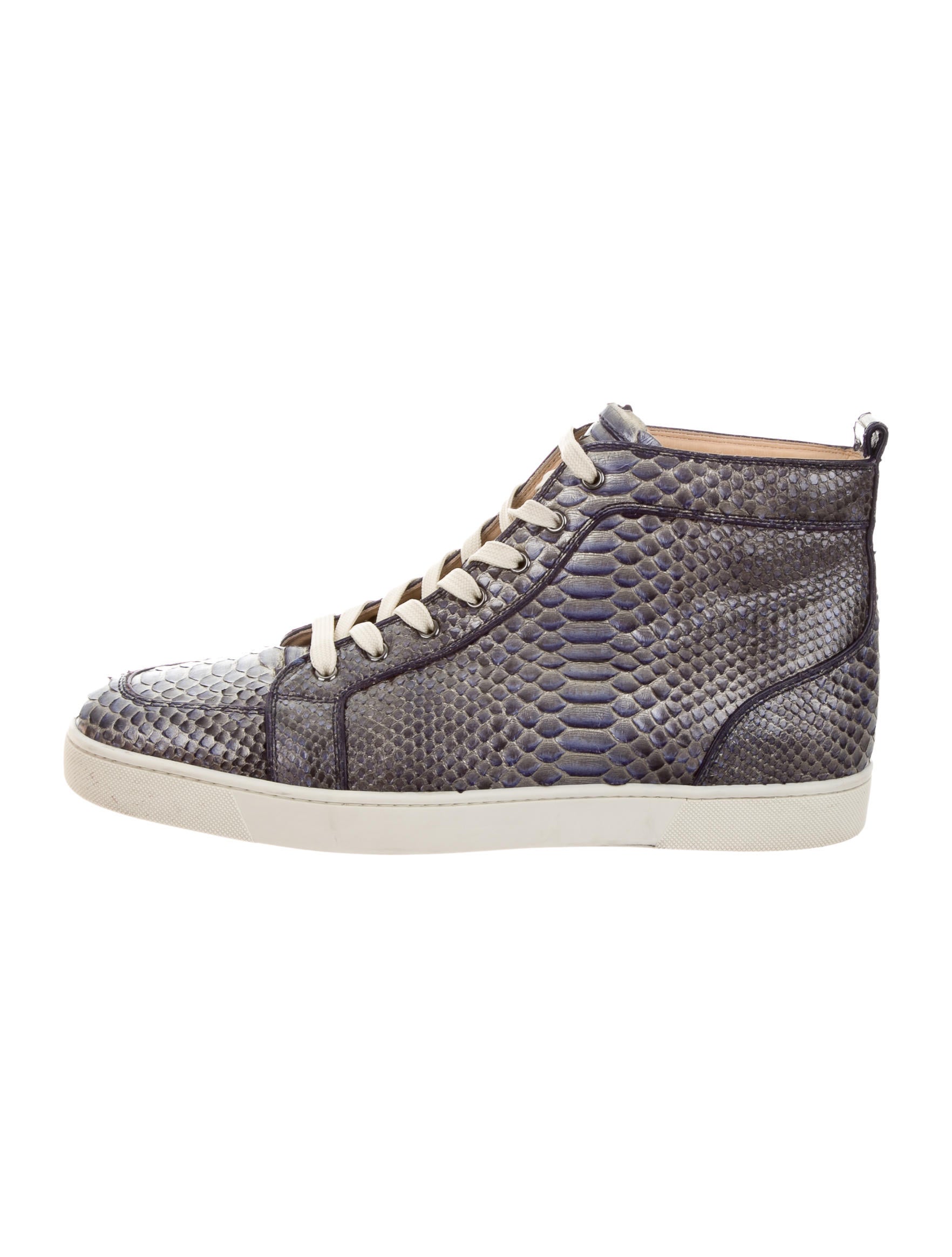 python sneakers christian louboutin louis flat python sneakers w tags python sneakers christian louboutin louis flat python sneakers w tags