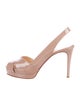 Christian Louboutin Platform Slingback Sandals