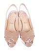 Christian Louboutin Platform Slingback Sandals