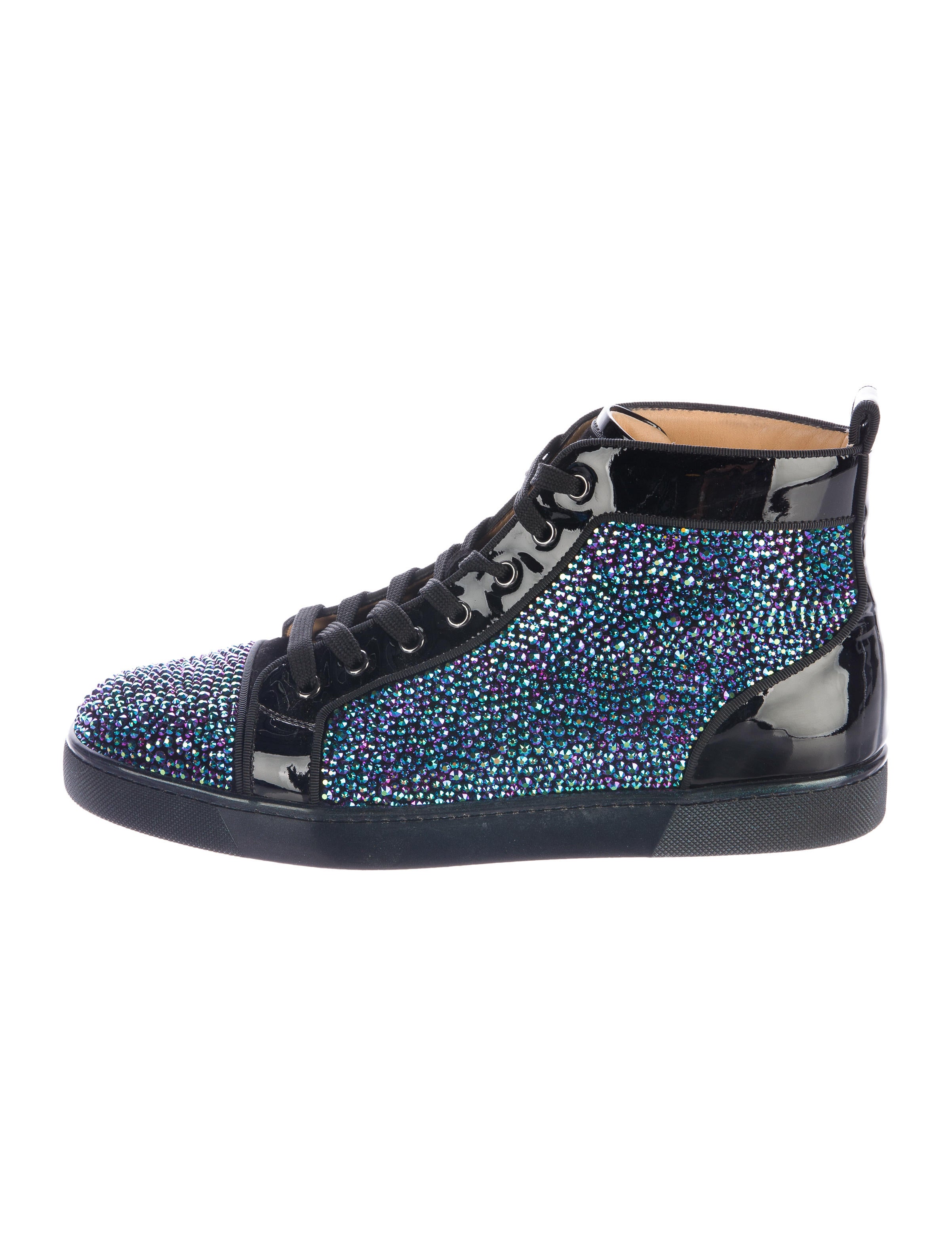 christian sneakers christian louboutin louis strass high top sneakers shoes christian sneakers christian louboutin louis strass high top sneakers shoes