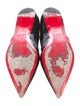 Christian Louboutin Patent Leather Pointed-Toe Flats
