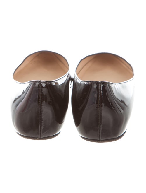 Christian Louboutin Pointed-Toe Patent Leather Flats