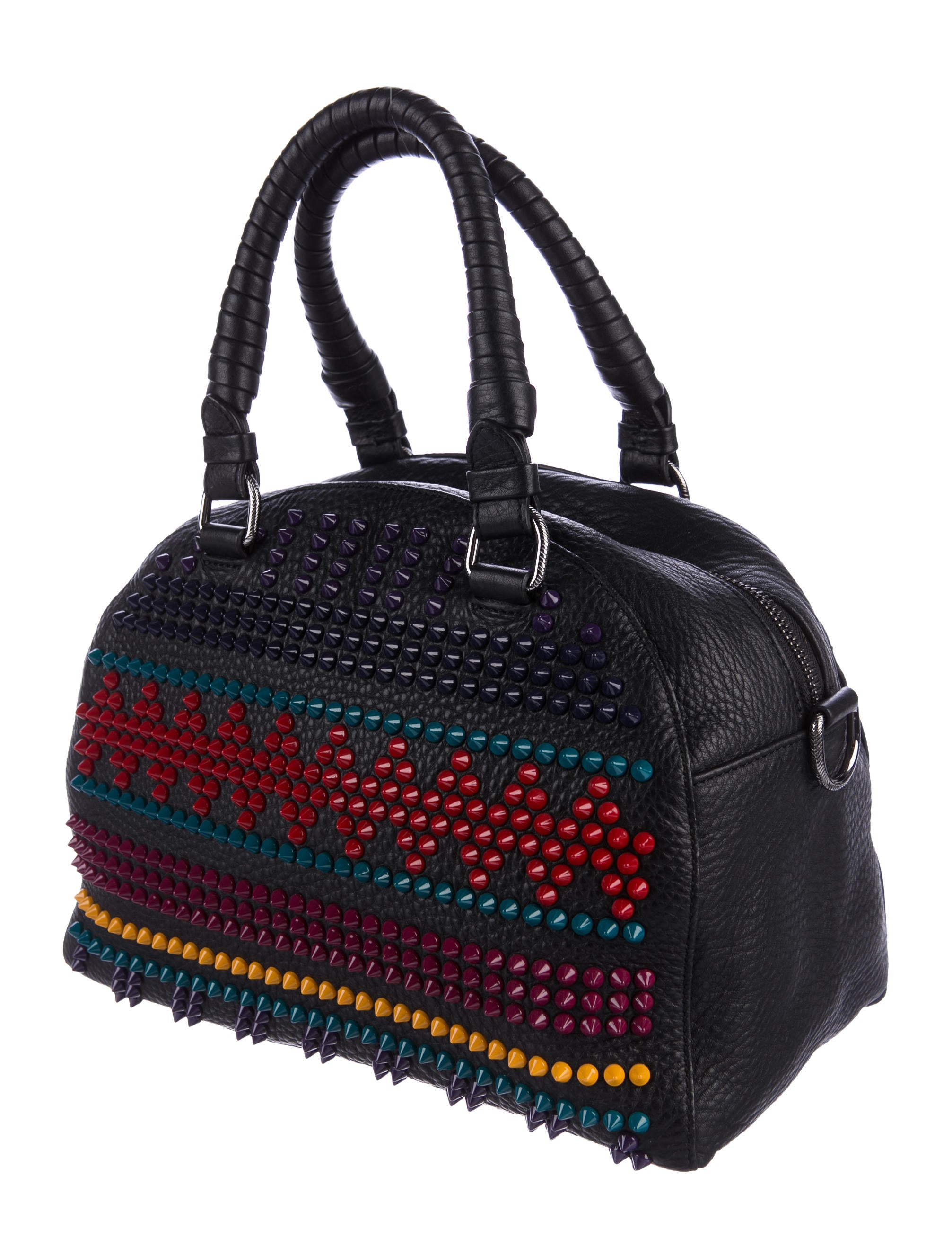 Christian Louboutin Spike Studded Bowler Bag Handbags CHT79994