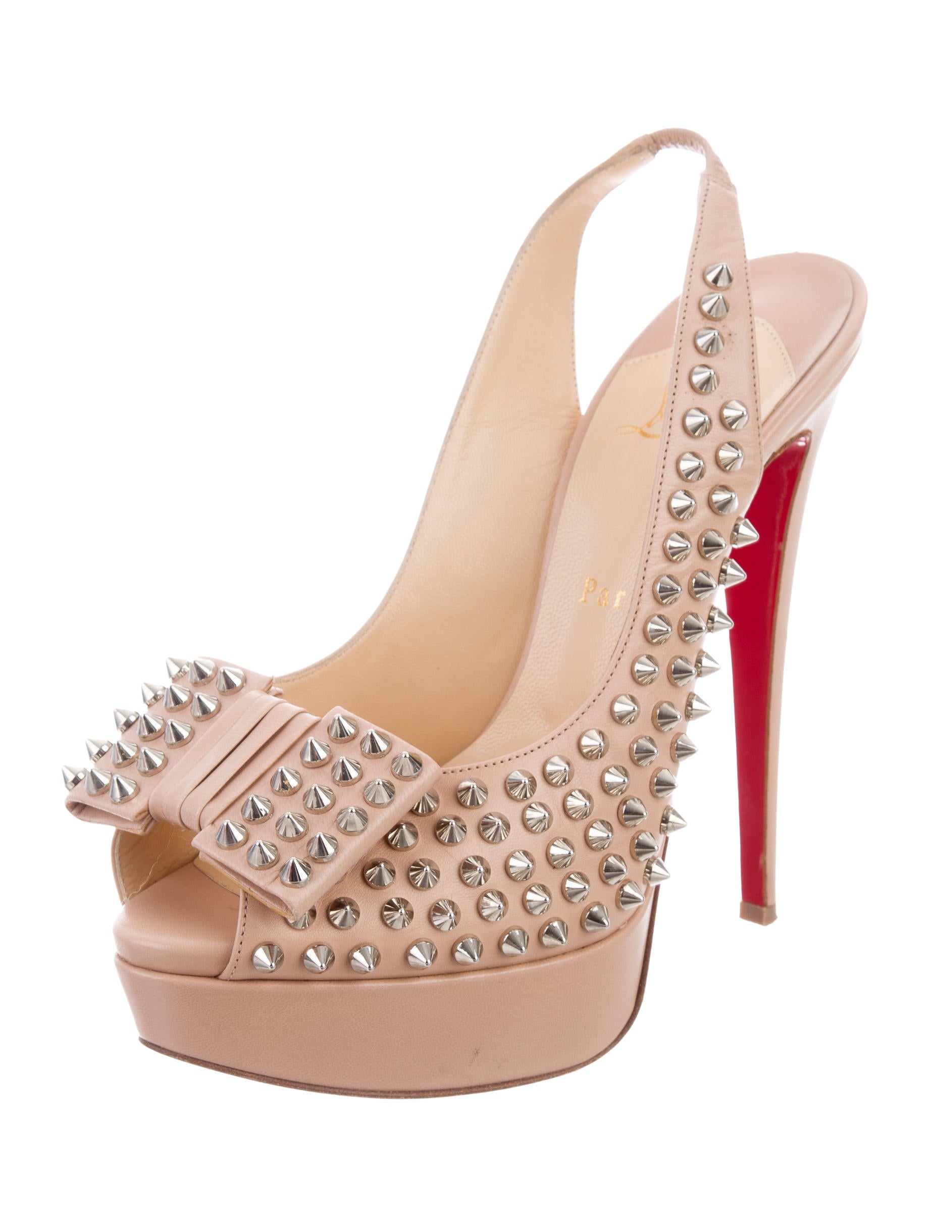 christian louboutin clou noeud