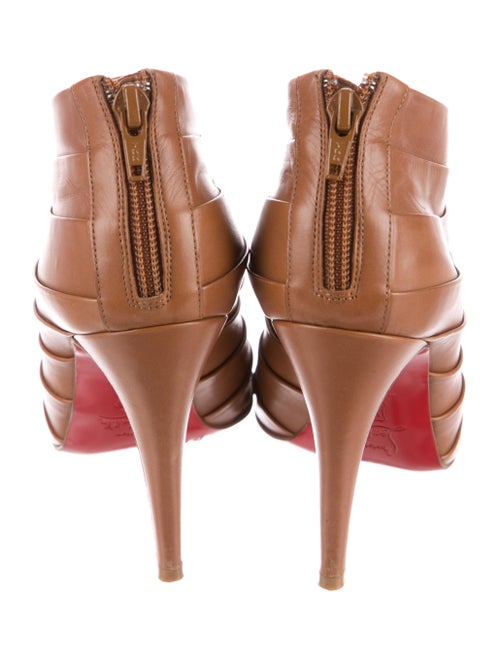Christian Louboutin Armadillo Leather Booties Shoes CHT90440 The
