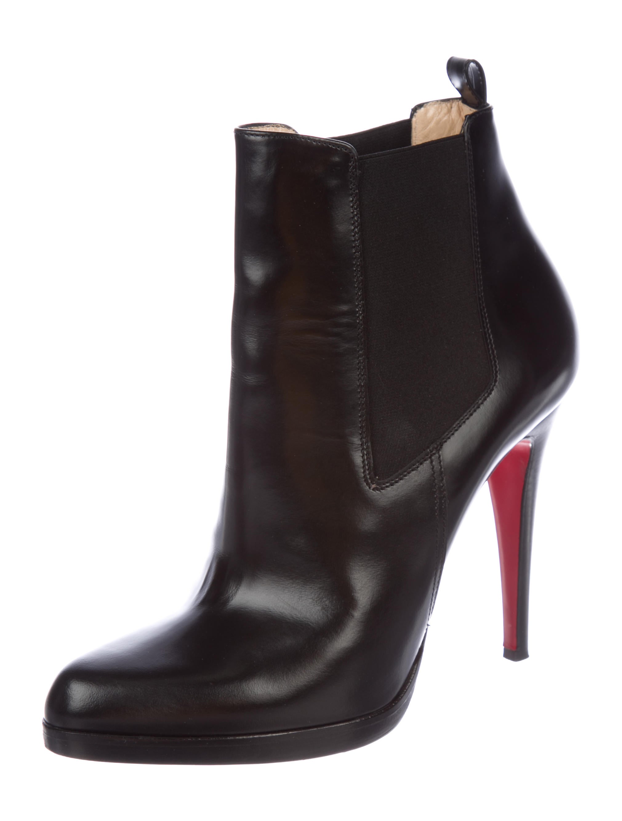 Christian Louboutin Bang Bang 100 Eden Leather Boots