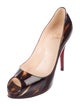 Christian Louboutin Very Prive 120 Patent Leather Pumps