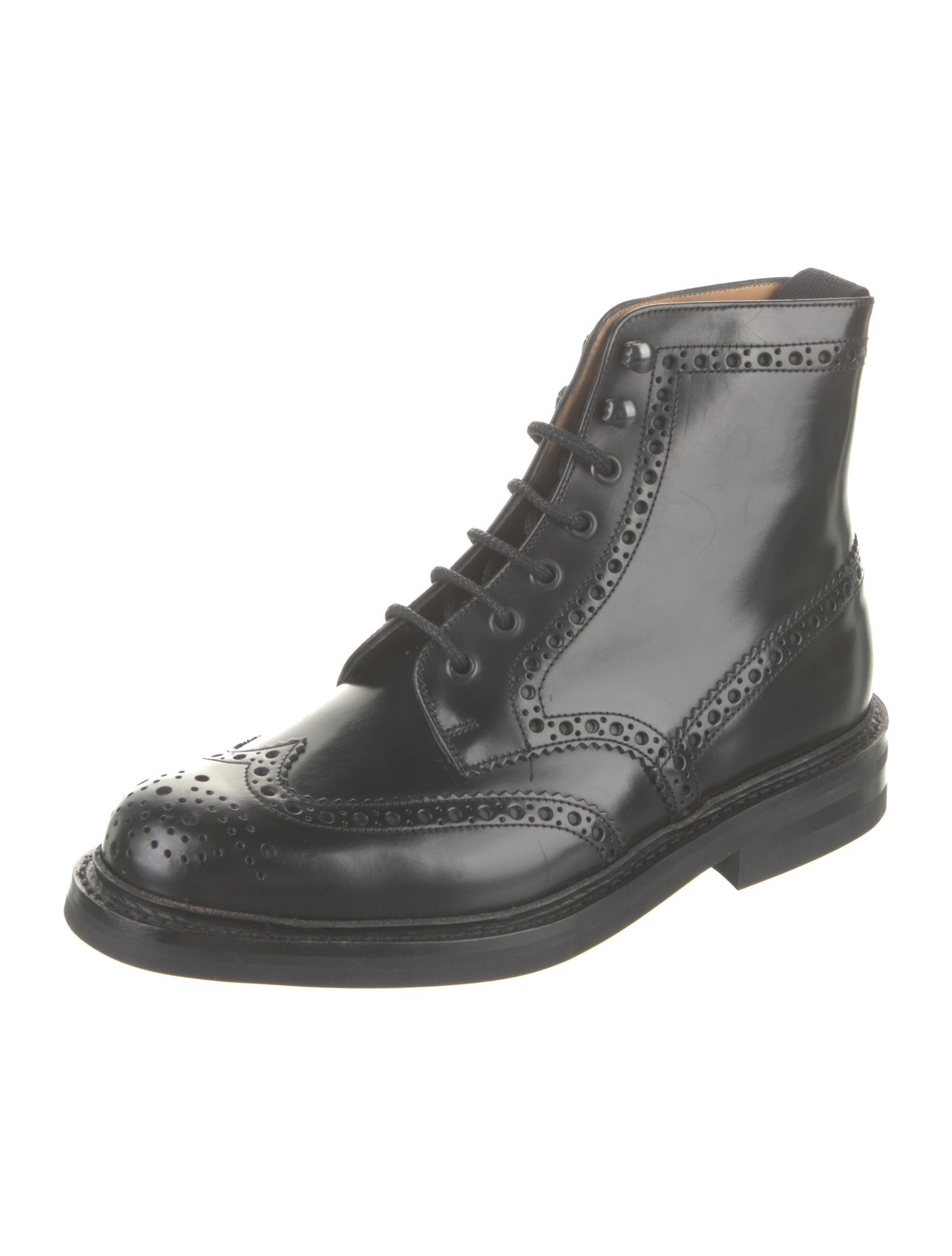 Church's Leather Combat Boots