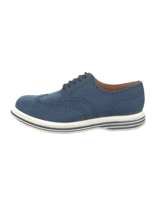 Church's Suede Lasercut Accents Brogues