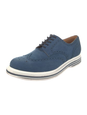 Church's Suede Lasercut Accents Brogues